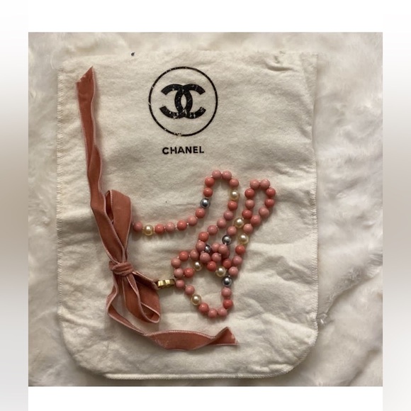 CHANEL Ribbon Necklace - Picture 1 of 11